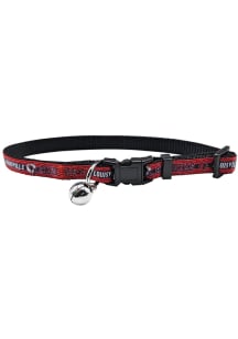 Louisville Cardinals Satin Cat Pet Collar