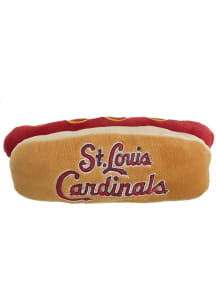 St Louis Cardinals Hot Dog Pet Toy
