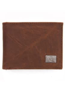 Michigan State Spartans Leather Mens Bifold Wallet
