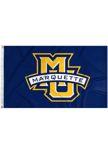 Marquette Golden Eagles 3x5 Logo Grommet Silk Screen Grommet Flag - Navy Blue