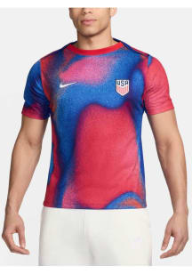 Nike USMNT Mens Red Prematch Pre-match Jersey