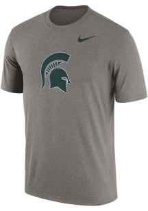 Nike Michigan State Spartans Dark Grey Authentic Campus Athlete Short Sleeve T Shirt