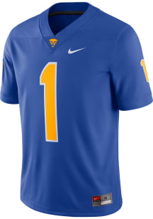 Nike Pitt Panthers Blue Game Home Football Jersey