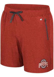 Colosseum Ohio State Buckeyes Mens Red Leto Shorts