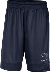 Nike Penn State Nittany Lions Mens Navy Blue Fast Break Shorts
