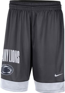 Nike Penn State Nittany Lions Mens Anthracite Fast Break Shorts