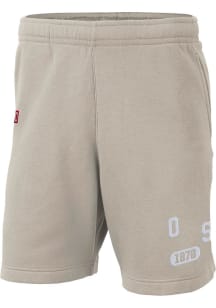 Nike Ohio State Buckeyes Mens White Campus Fleece Shorts