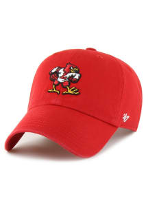 47 Louisville Cardinals Clean Up Adjustable Hat - Red