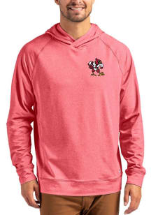 Cutter and Buck Louisville Cardinals Mens Red Vault Adapt Knit Hood Long Sleeve Hoodie