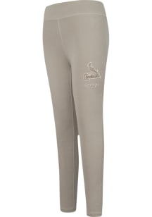 Pro Standard St Louis Cardinals Girls Tan Neutral Bottoms Leggings