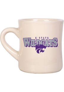 K-State Wildcats 12oz Diner Ceramic Mug - White