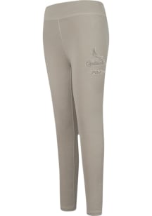 Pro Standard St Louis Cardinals Girls Tan Neutral Bottoms Leggings
