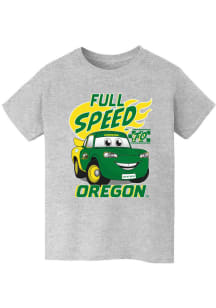 Vive La Fete Oregon Ducks Youth Grey Full Speed Short Sleeve T-Shirt
