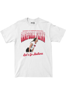 Campbell Flynn Nebraska Cornhuskers White For The Win Tee Short Sleeve Fashion Player T Shirt