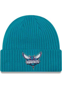 New Era Charlotte Hornets Teal Core Classic Mens Knit Hat