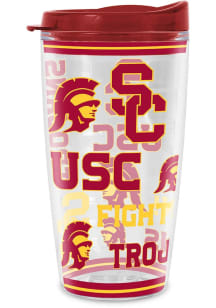 USC Trojans Mayhem 16oz Tritan Tumbler - White