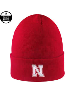 LogoFit Nebraska Cornhuskers Red Southpole Mens Knit Hat