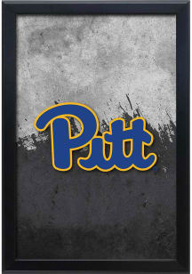 Pitt Panthers Snap Frame LED Sign - Black