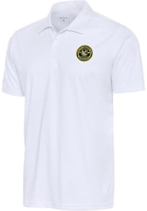 Antigua Pittsburgh Riverhounds SC Mens White Tribute Short Sleeve Polo