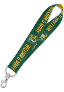 William & Mary Tribe Keystrap with Snap Lanyard - Green