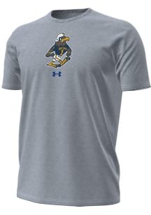 Under Armour Kent State Golden Flashes Grey Performance Fearless Flash Football Short Sleeve T Shi..