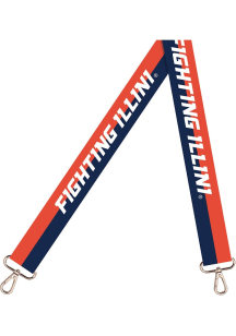 Illinois Fighting Illini Split Color Womens Purse Strap