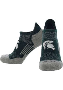Michigan State Spartans Tour Mens No Show Socks