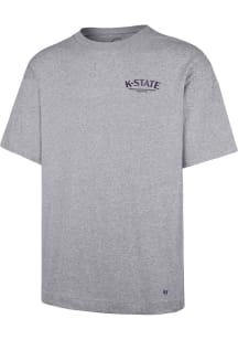 47 K-State Wildcats Grey Constantine Foundation Short Sleeve Fashion T Shirt