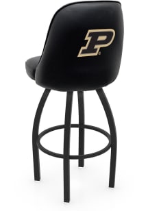 Purdue Boilermakers Padded Swivel Pub Stool - Black