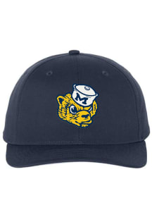 Michigan Wolverines University Design Adjustable Hat - Blue