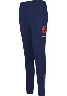 Pro Standard Detroit Tigers Girls Navy Blue Classic Essentials Bottoms Leggings