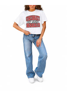 Gameday Couture Cincinnati Bearcats Womens White Deep Roots Short Sleeve T-Shirt