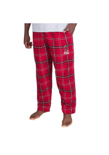 Concepts Sport Ball State Cardinals Mens Red Ultimate Flannel Sleep Pants
