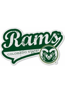 Colorado State Rams Distressed Team Logo Pennant - Green