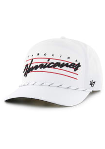 47 Carolina Hurricanes Downburst Hitch Adjustable Hat - White