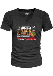 Blue 84 Big 12 Womens Black 2026 Big 12 Outdoor Track & Field Championships Short Sleeve T-Shirt