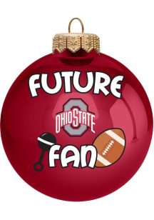 Ohio State Buckeyes Future Fan Ornament - Red