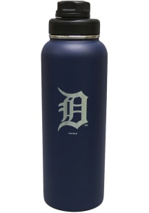 Detroit Tigers 44oz SS Laser Etched Logo Hydro Bottle Stainless Steel Bottle - Navy Blue