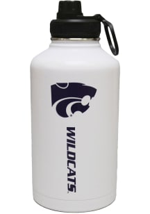 K-State Wildcats 64oz SS Laser Etched Logo Hydro Bottle Stainless Steel Bottle - White
