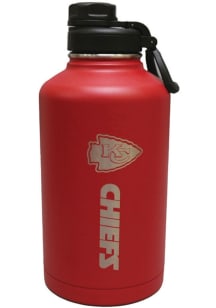 Kansas City Chiefs 64oz SS Laser Etched Logo Hydro Bottle Stainless Steel Bottle - Red