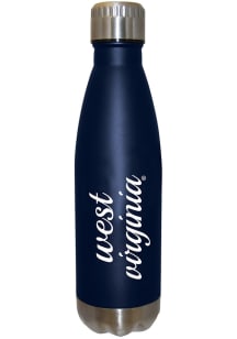 West Virginia Mountaineers Single Wall Stainless Steel Bottle - Blue