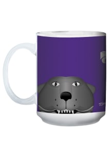 K-State Wildcats 15oz Ceramic Mug - White