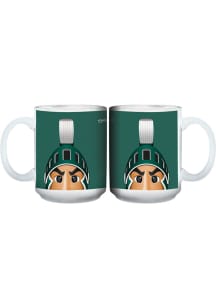 Michigan State Spartans 15oz Mascot Ceramic Mug - Green