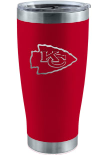 The Memory Company Kansas City Chiefs 20 oz Laser Etched Stainless Steel Tumbler Stainless Steel T..