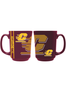 Central Michigan Chippewas 15oz Reflective Ceramic Mug - Maroon