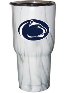 The Memory Company Penn State Nittany Lions 30oz Marble Stainless Steel Tumbler - White