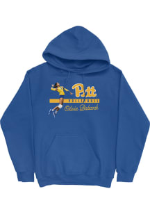 Olivia Babcock Campus Ink Pitt Panthers Youth Illustrated Hoodie Long Sleeve Player Hoodie Blue