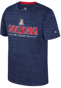 Colosseum Arizona Wildcats Youth Navy Blue Anderson Short Sleeve T-Shirt
