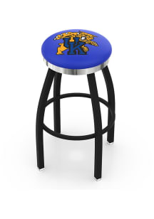 Kentucky Wildcats Vault Chrome Seat Pub Stool - Black