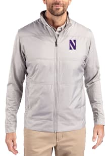 Cutter and Buck Northwestern Wildcats Mens Purple Stealth Light Weight Jacket